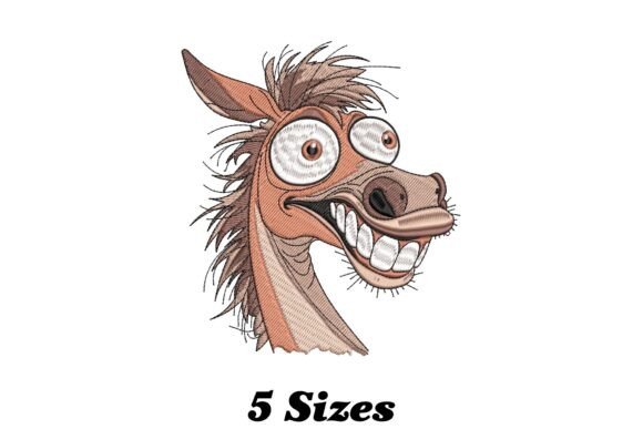 Funny Horse: A Playful, Gift-Ready Embroidery Design