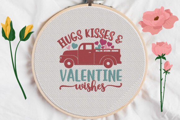 Hugs Kisses Valentine Wishes