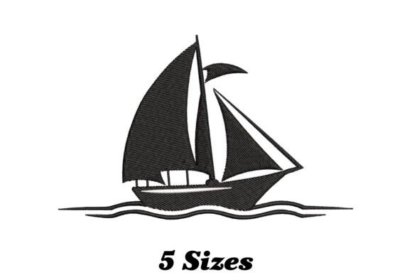 Sailing Boat Silhouette